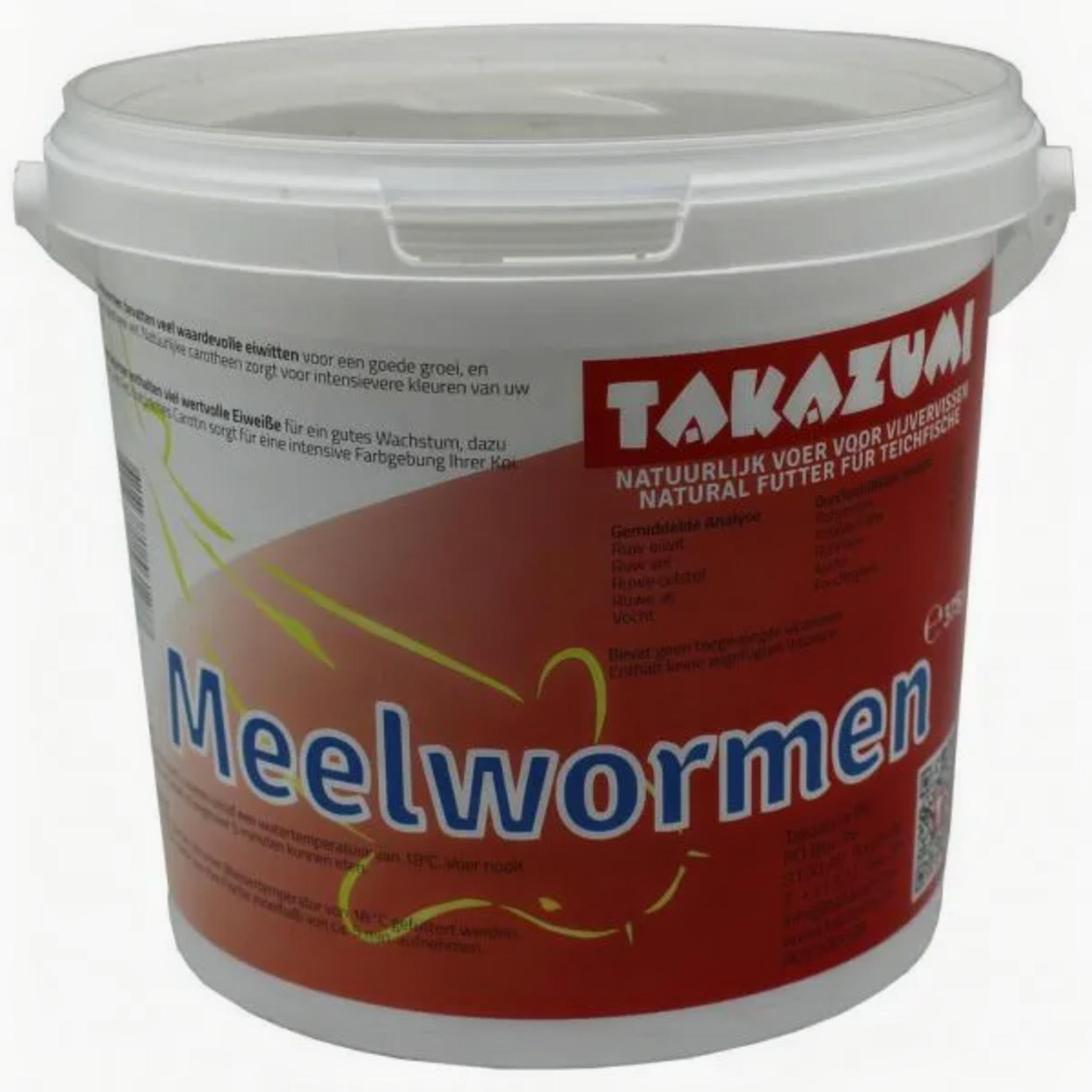 Meelwormen 150gr/1,1liter Meelwormen 150gr/1,1liter