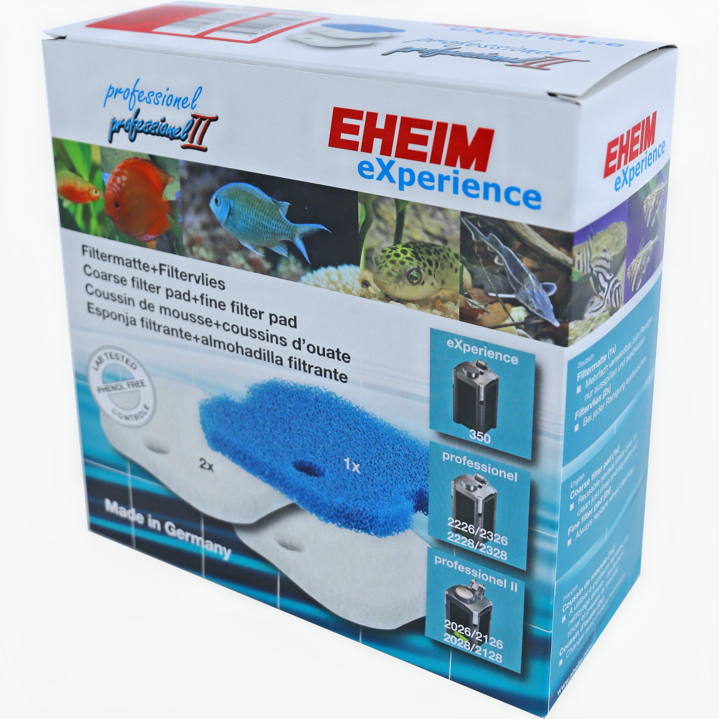 Filtervlies 2x + 1xspons 2616260 Dier, Vis, Zeeleven, Aquarium, Water