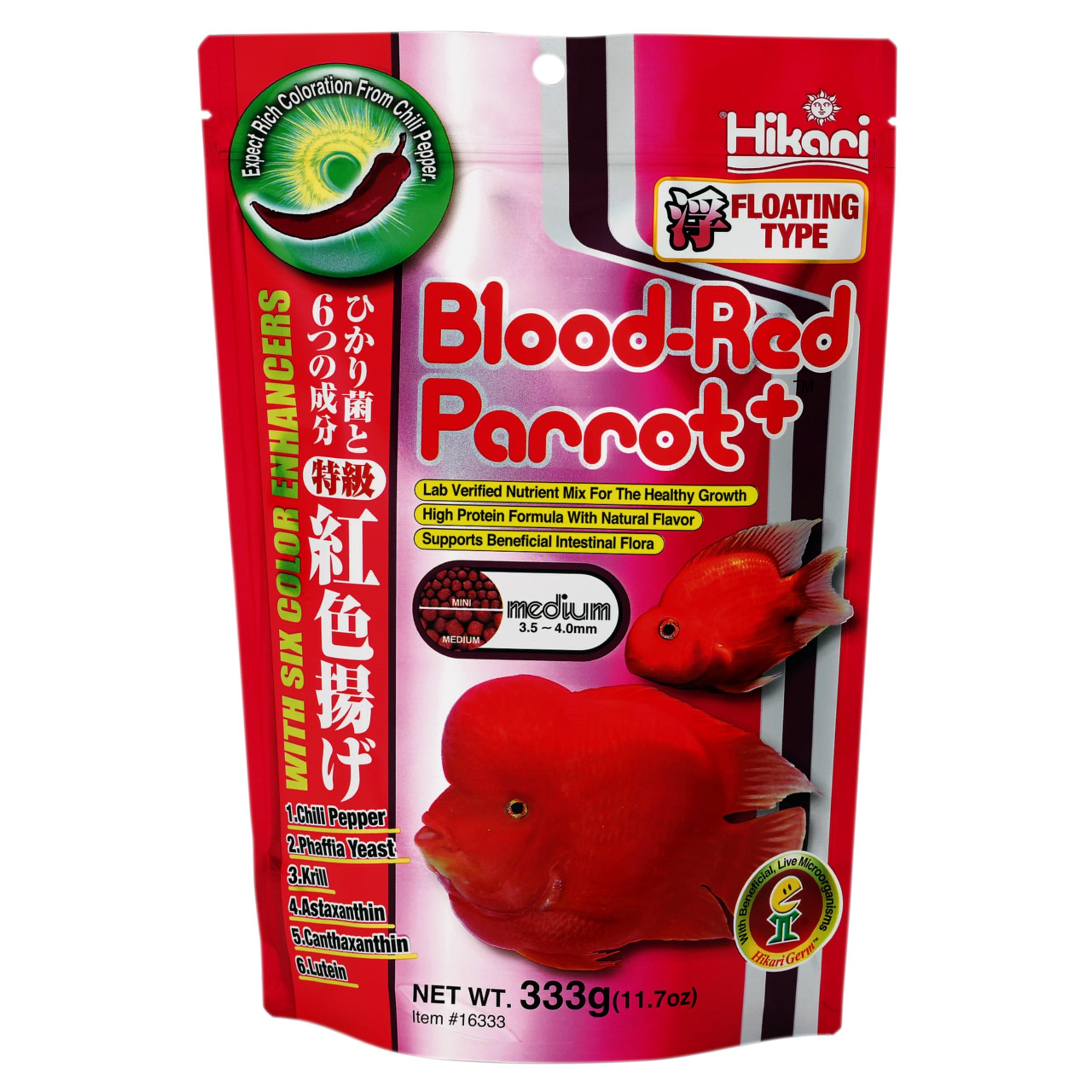 Blood-Red Parrot Medium 333 grams Animal, Fish, Sea Life