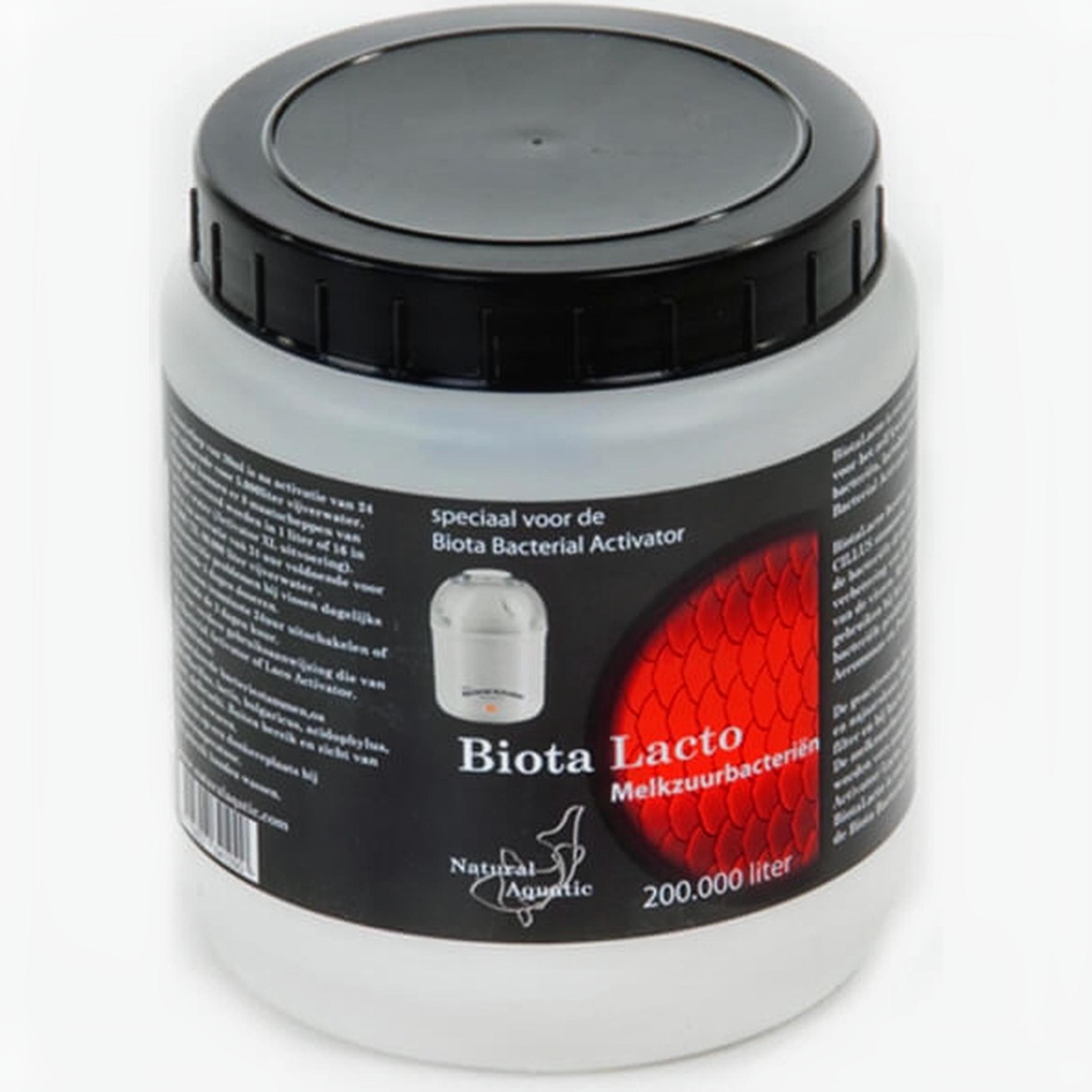 Navulling Biota Lacto Activator - Melkzuurbacteriën voor 200.000 liter vijverwater Fles, Kruik