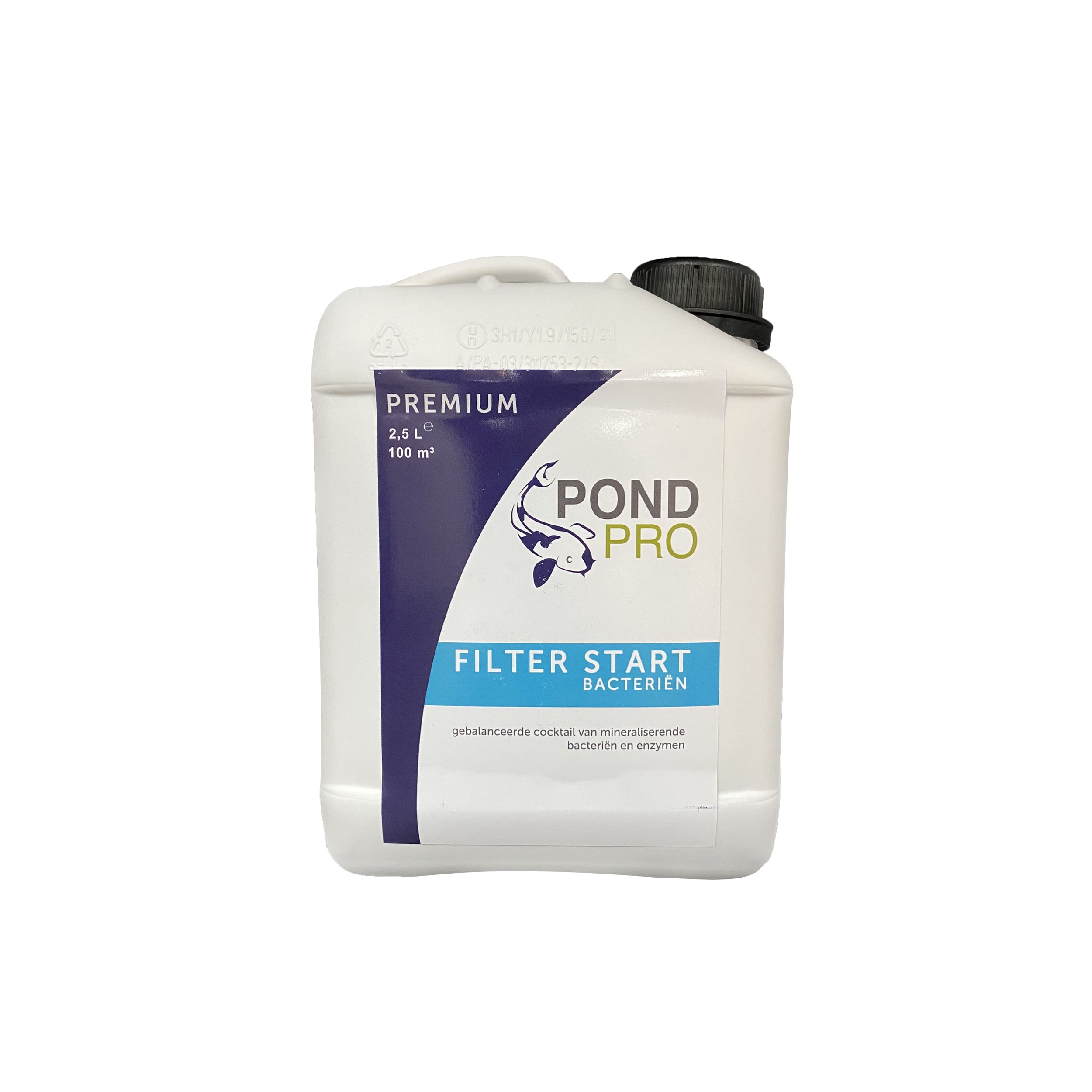 Filterstart bacteriën 2500 ml Fles