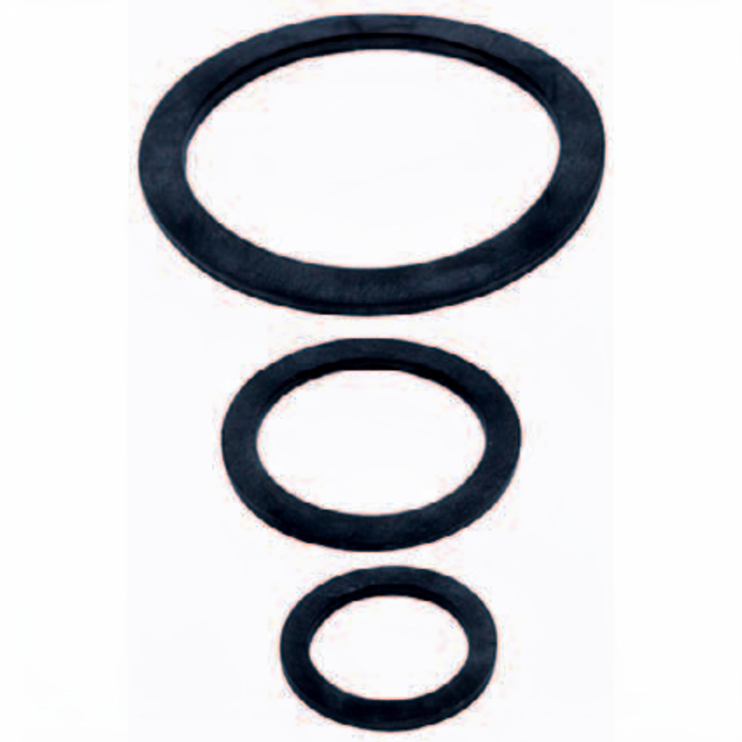 Afdichtring EPDM 30  x  18,5 x 2 voor 1" kap Spoel, Spiraal
