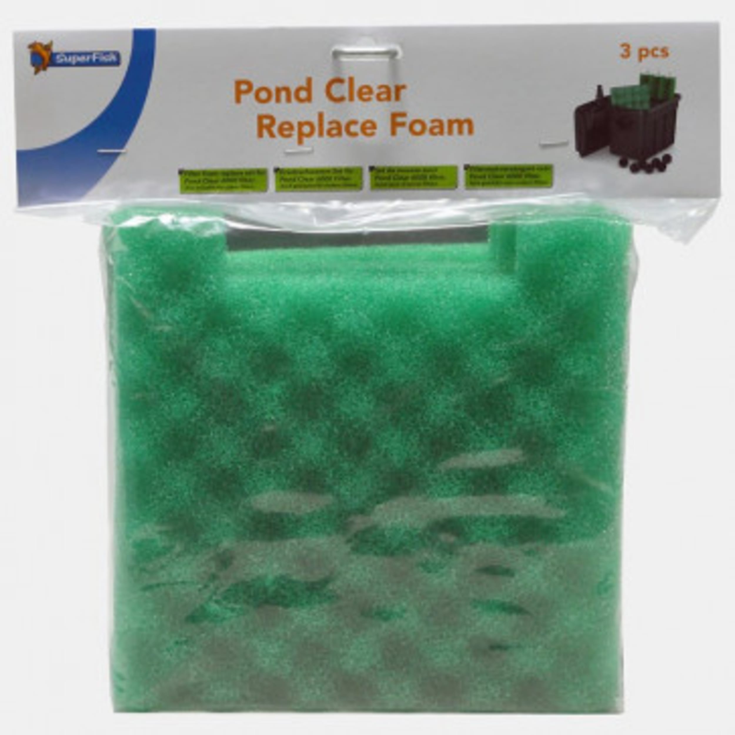 Pondclear 3000 Schuim 3 St Spons, Schuim