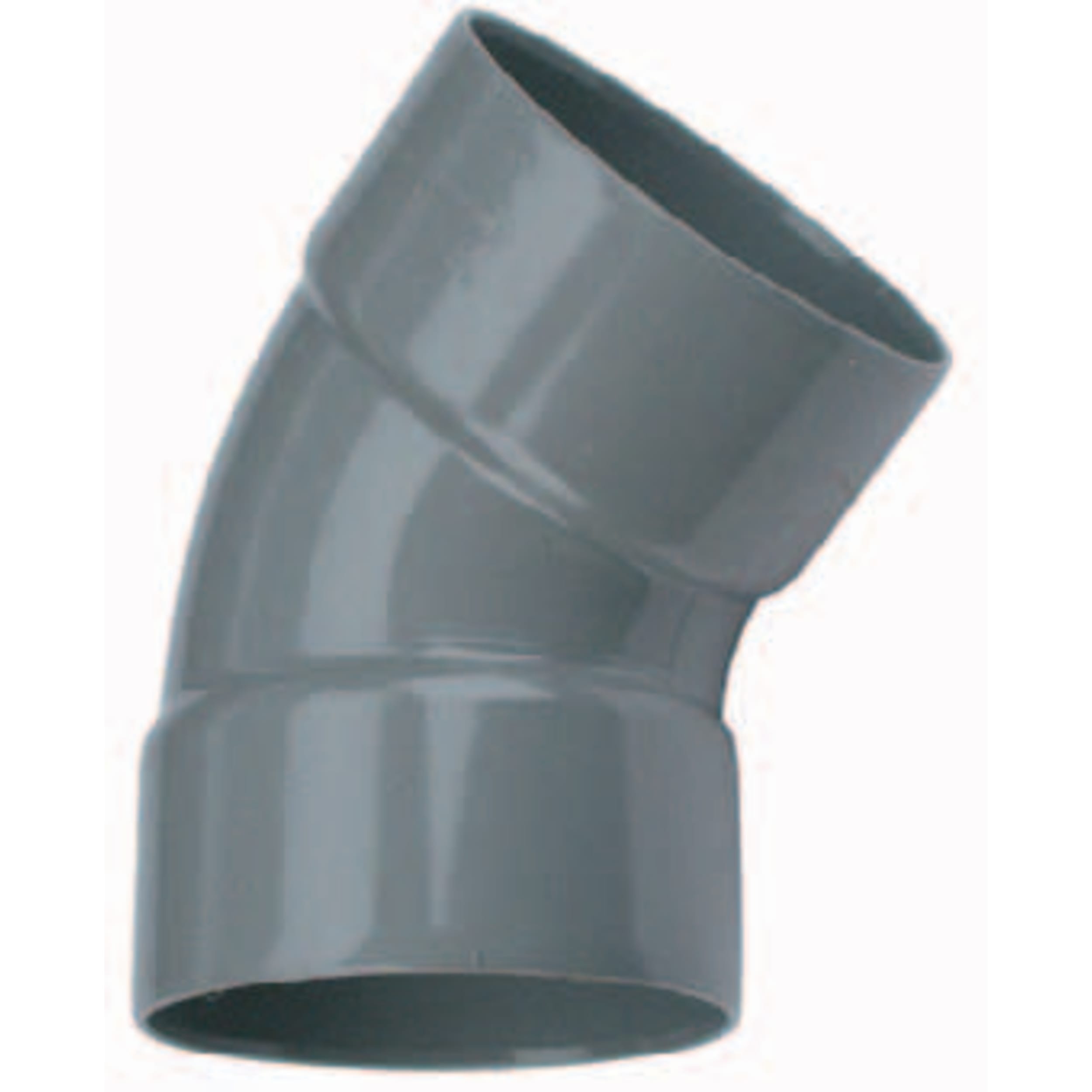 PVC -Biegung 45 ° 2 x MOF 50 mm