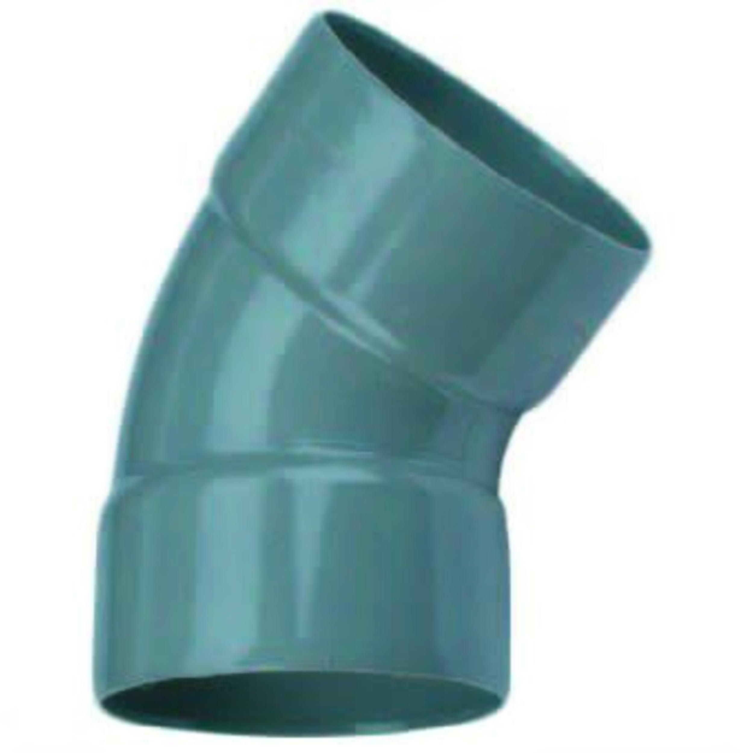 PVC -Biegung 45 ° 2 x MOF 40 mm