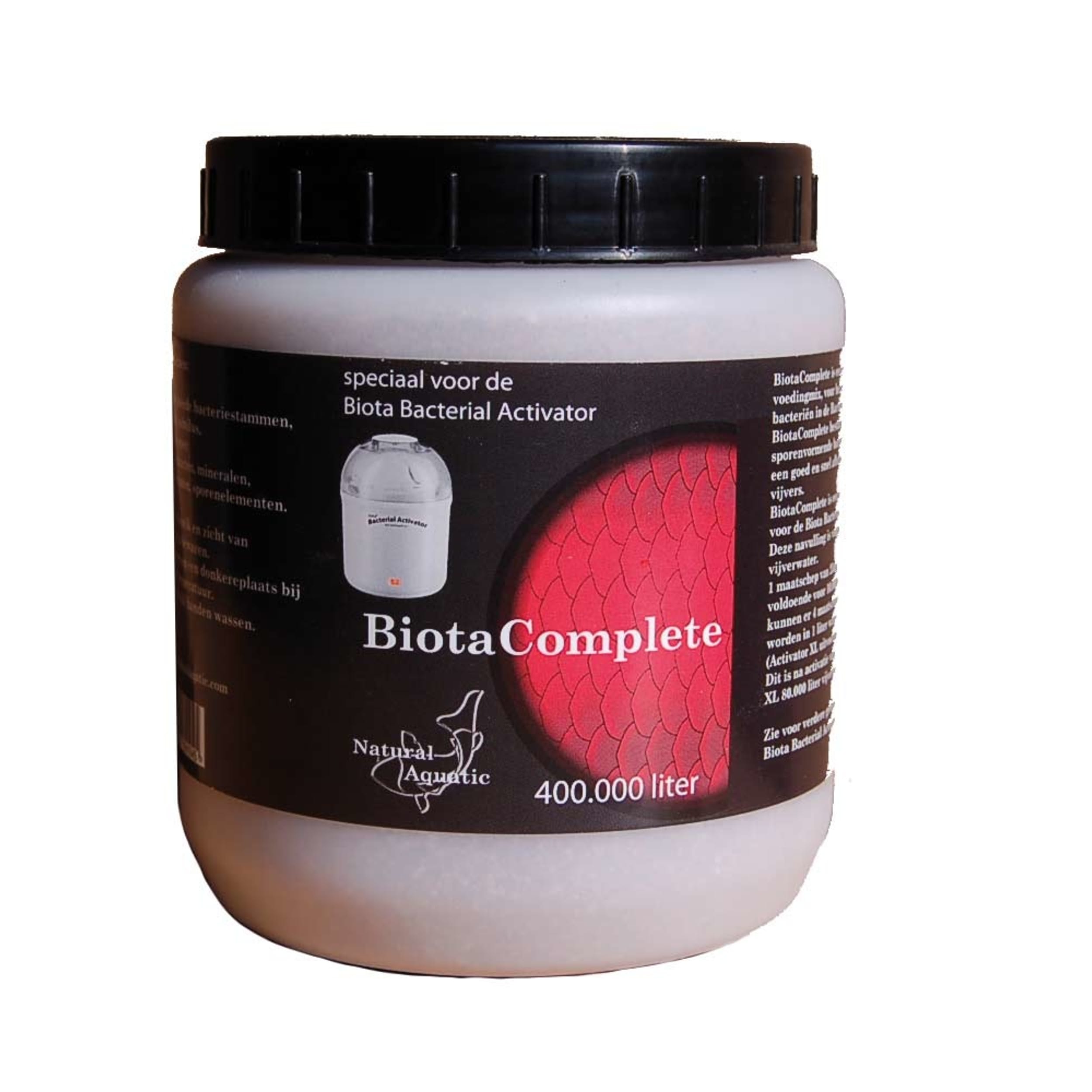 Biota Compleet XL navulling 400.000ltr Fles, Kruik