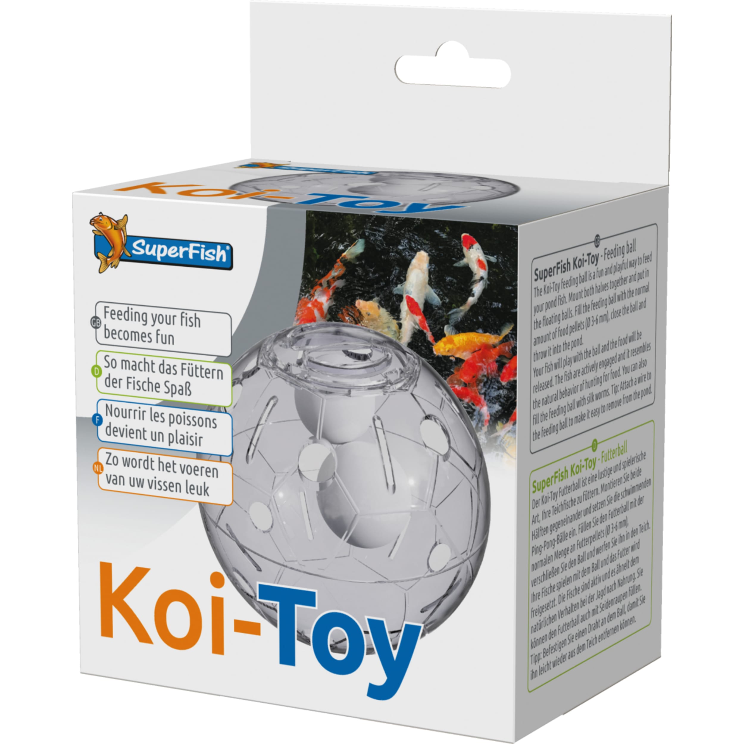 Koi-Toy voerbal Voetbal, sporten, Bol
