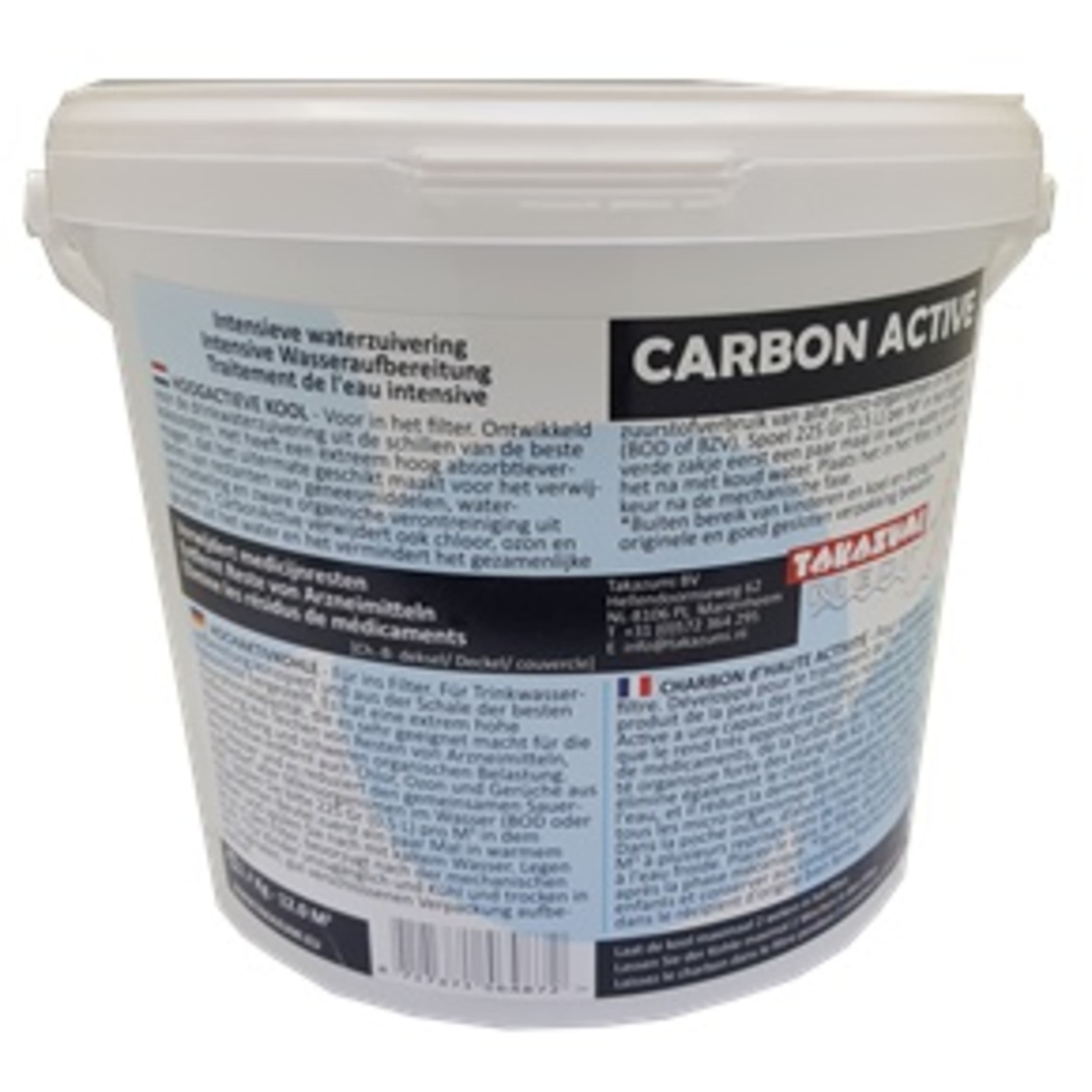 CarbonActive 2,7 kg Verfcontainer